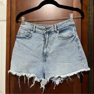 H&M Light Blue Denim Shorts